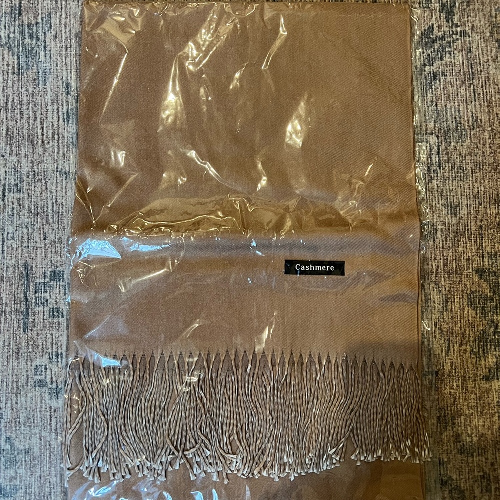 Tan Scarf